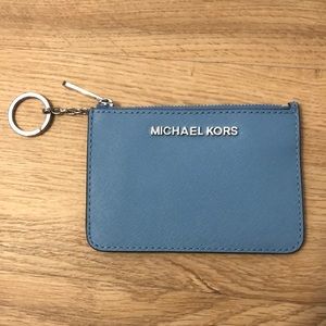 Michael Kors Blue Keychain ID Holder